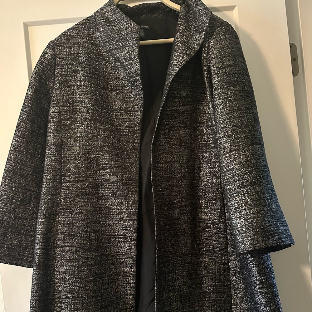 Eileen Fisher open front jacket/blazer